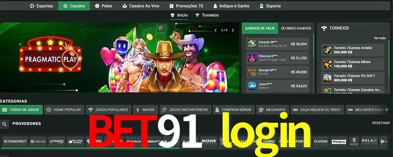cassino bet91 login